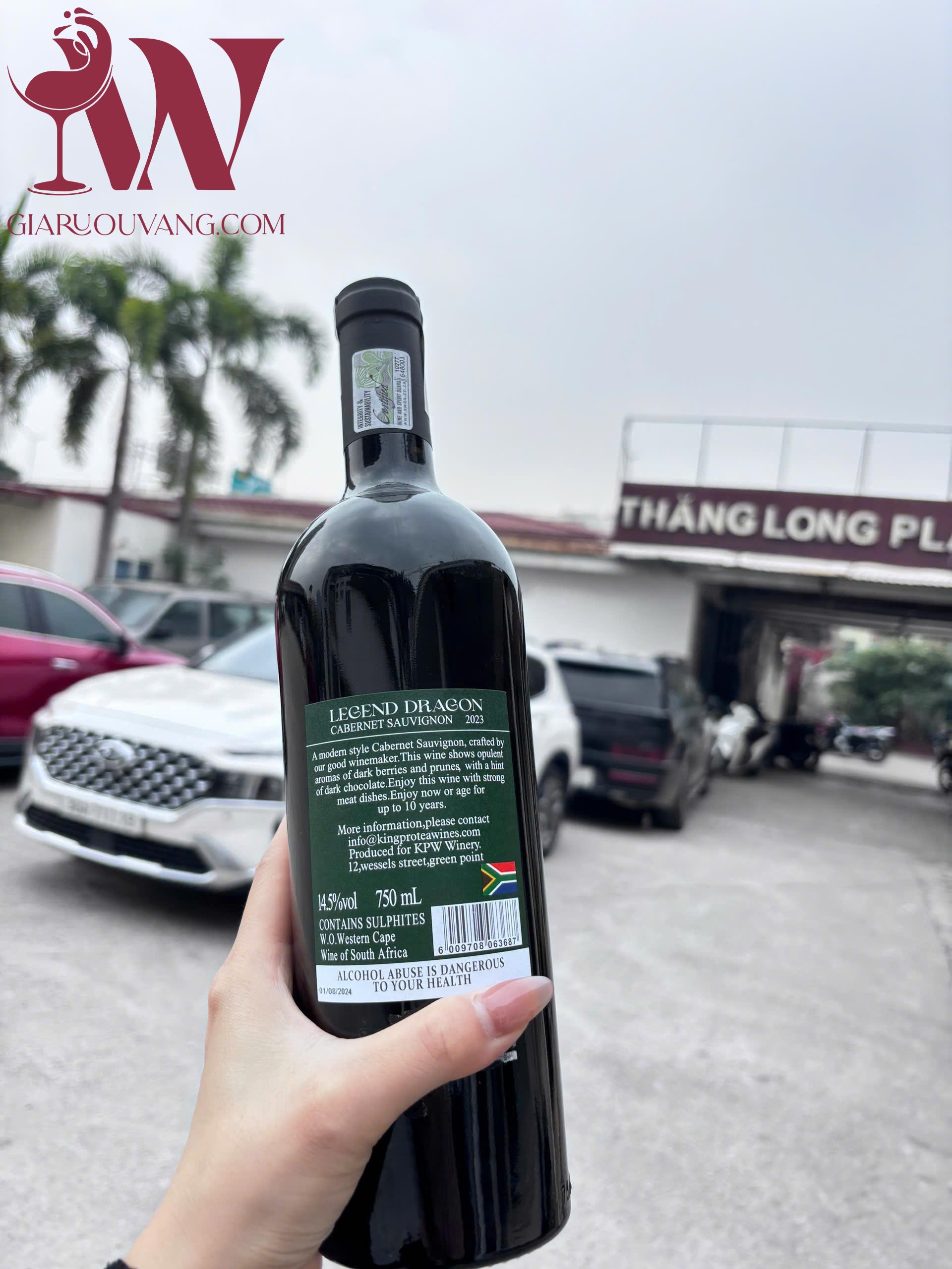 RƯỢU VANG LEGEND DRAGON