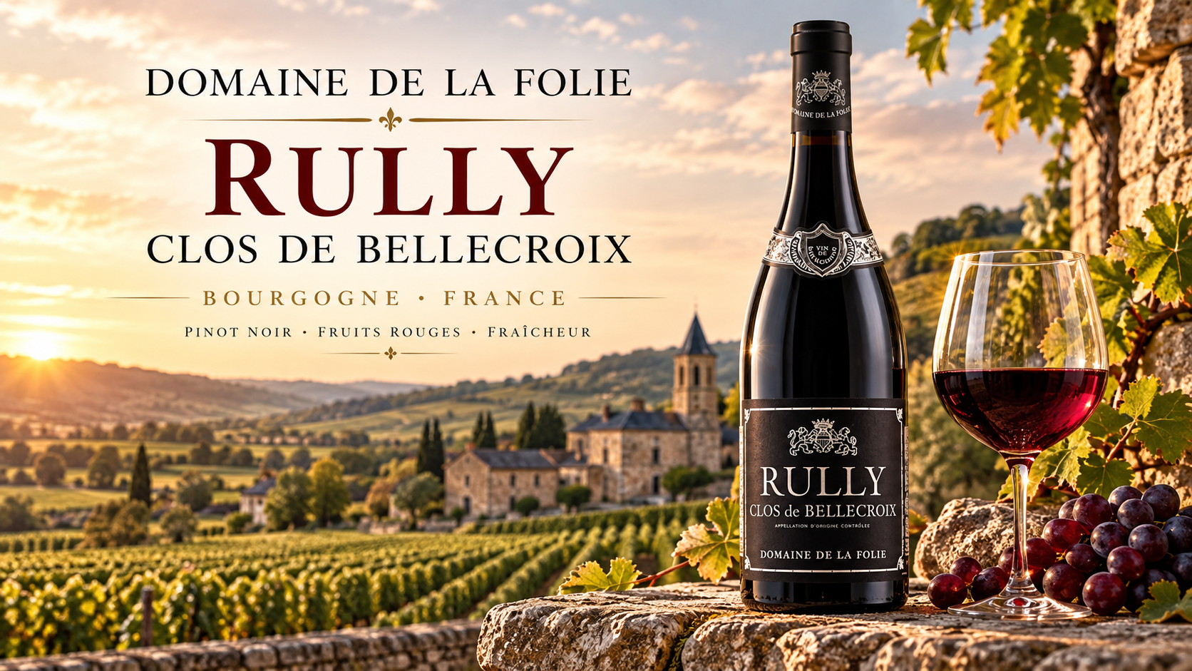 RƯỢU VANG PHÁP RULLY CLOS DE BELLECROIX