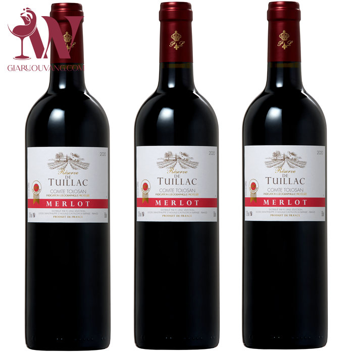 RƯỢU VANG PHÁP RESERVE DE TUILLAC 13 ĐỘ RẺ NHẤT