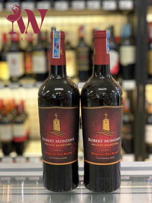 VANG MỸ ROBERT MONDAVI PRIVATE SELECTION RED BLEND