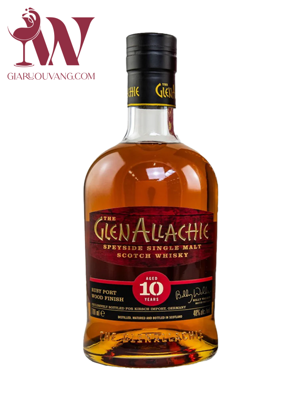 RƯỢU GLENALLACHIE 10 RUBY PORT WOOD FINISH
