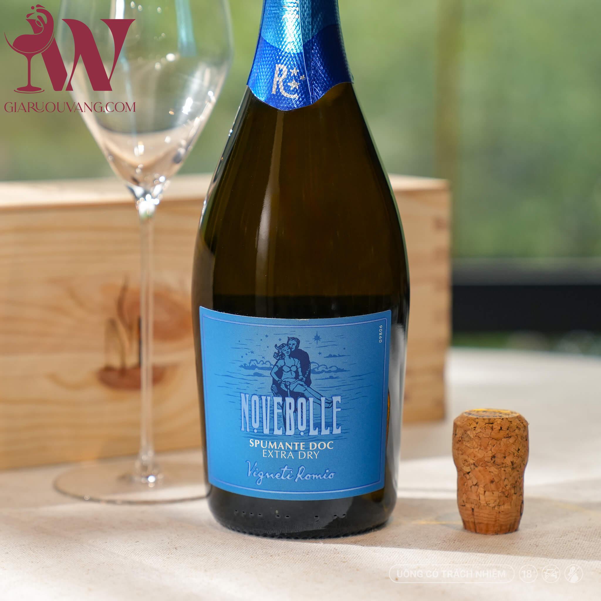 VANG Ý VIGNETI ROMIO NOVEBOLLE ROMAGNA SPUMANTE EXTRA DRY