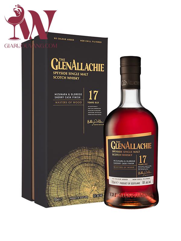 Rượu Whisky GlenAllachie 17 YO Mizunara Oloroso Cask