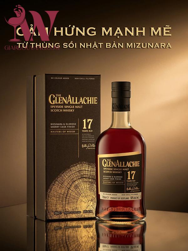 RƯỢU GLENALLACHIE 17 YO MIZUNARA & OLOROSO