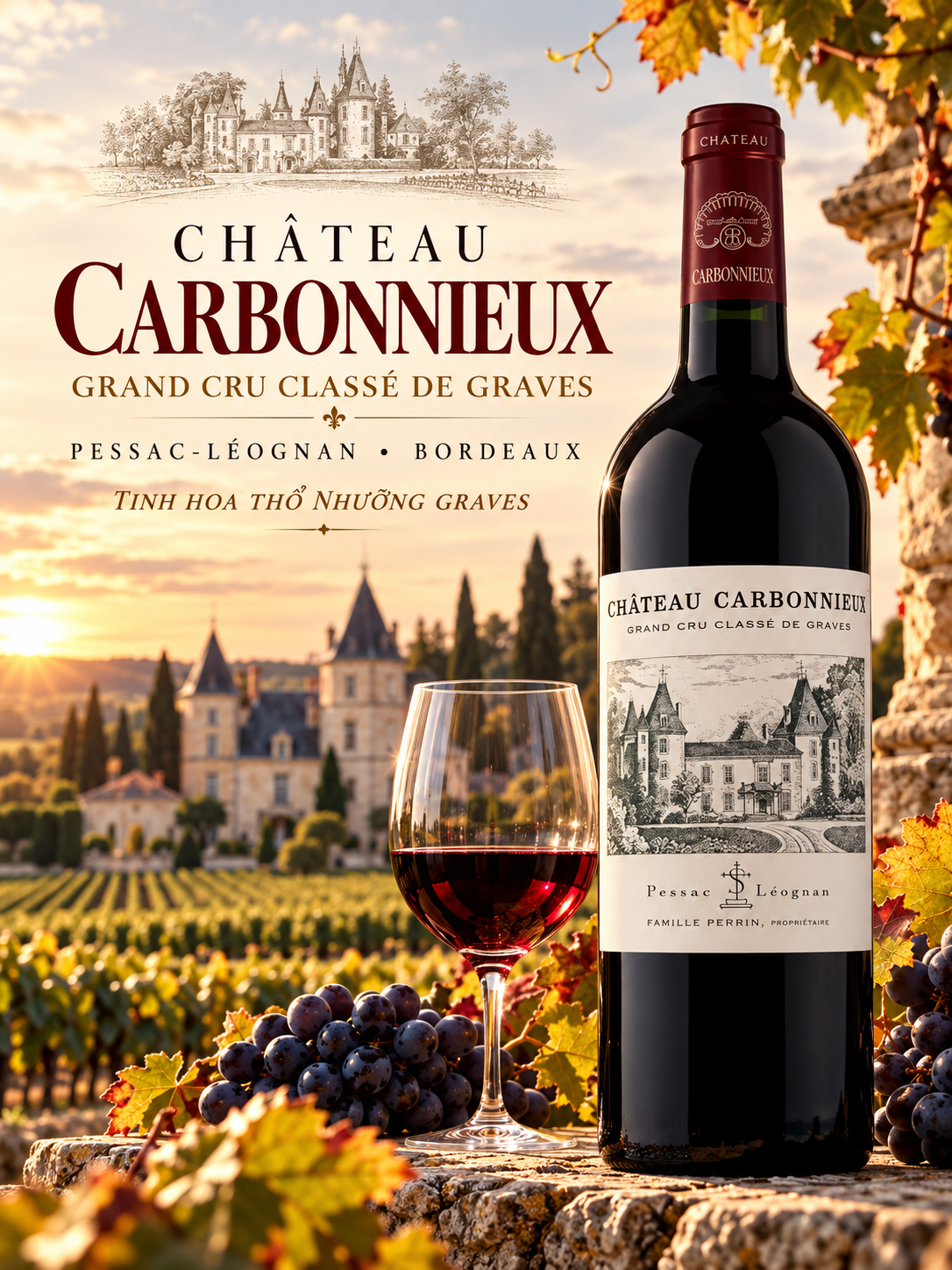 RƯỢU VANG PHÁP CHÂTEAU CARBONNIEUX