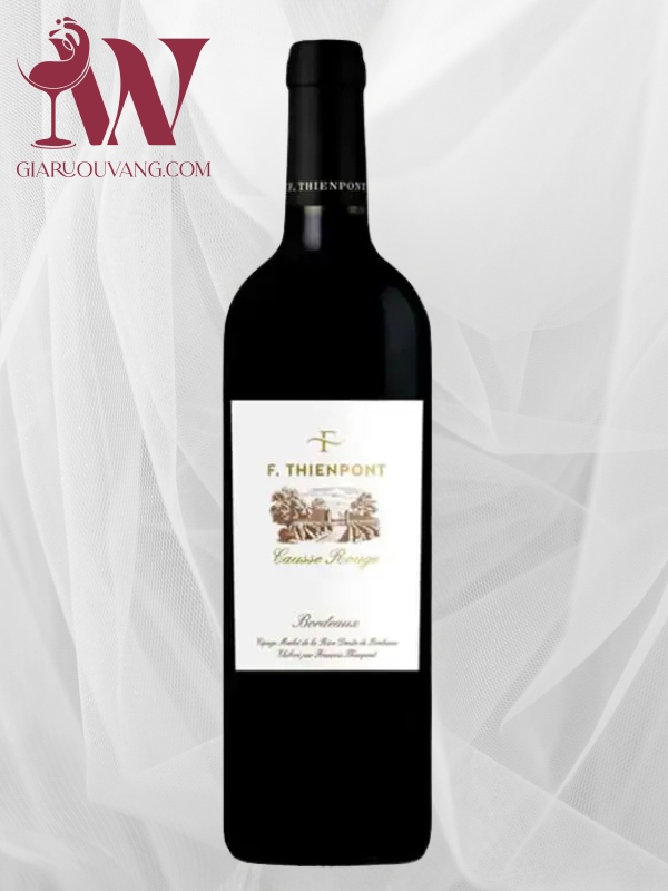 Rượu vang F. Thienpont Causse Rouge