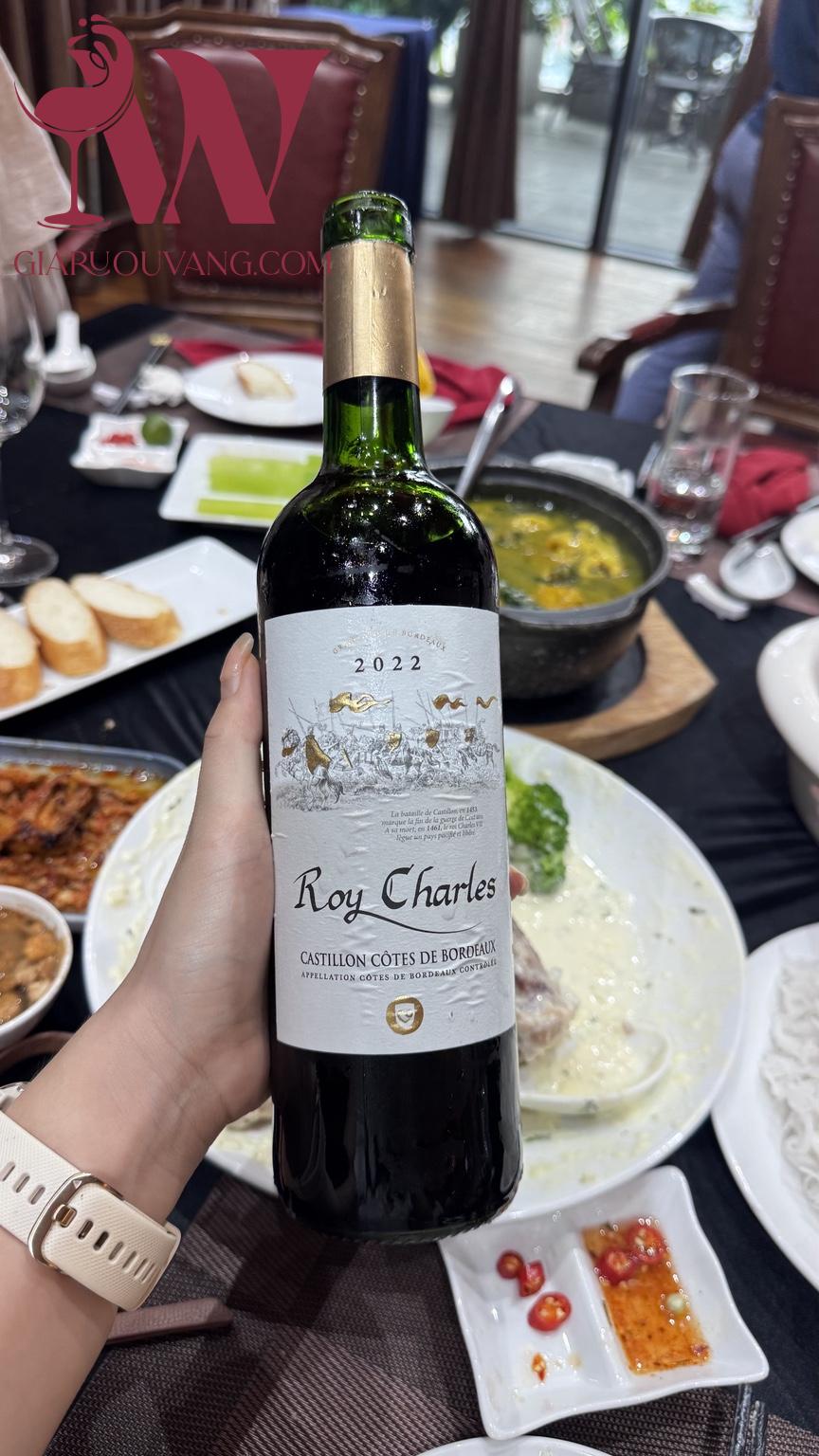 Rượu vang Roy Charles 2022