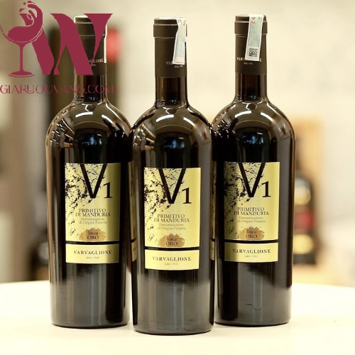 VANG Ý V1 PRIMITIVO DI MANDURIA 14,5 ĐỘ