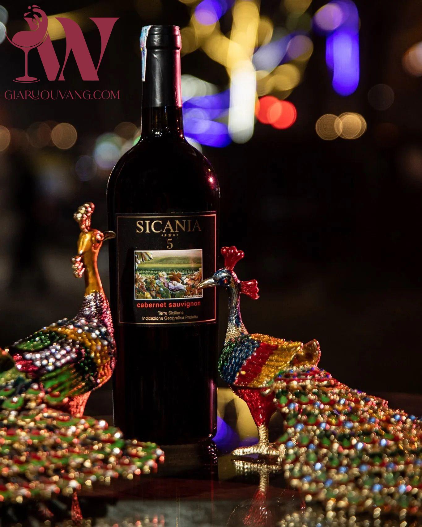 VANG Ý SICANIA CABERNET SAUVIGNON 