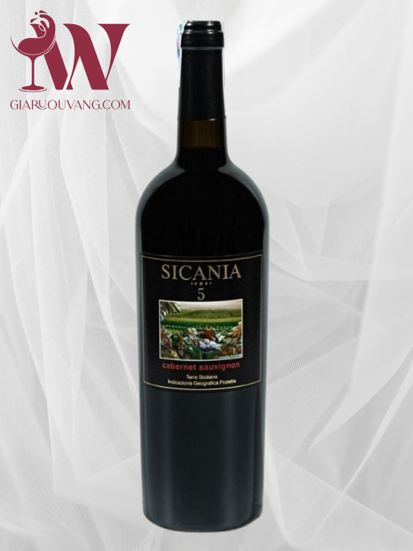 VANG Ý SICANIA CABERNET SAUVIGNON 14 ĐỘ-RẺ NHẤT