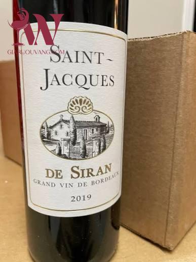 RƯỢU VANG PHÁP SAINT-JACQUES DE SIRAN
