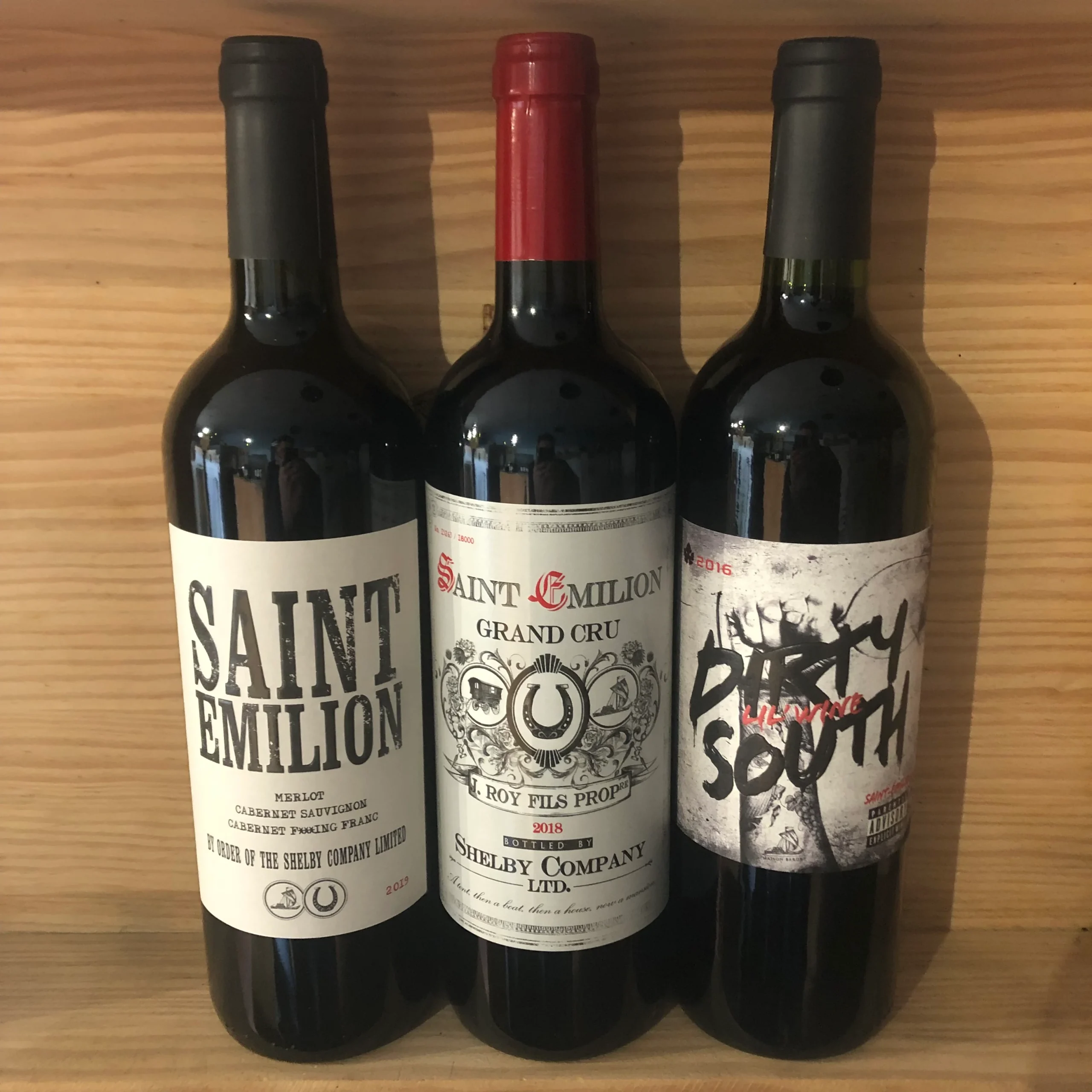 VANG PHÁP SAINT EMILION GRAND CRU PEAKY BLINDERS 2018