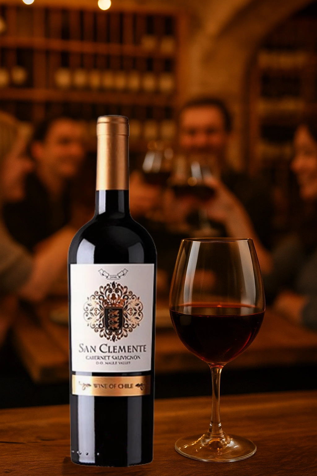 VANG CHILE SAN CLEMENTE CABERNET SAUVIGNON 14 ĐỘ RẺ