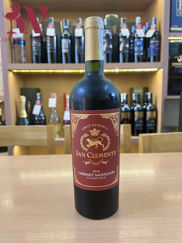 VANG CHILE SAN CLEMENTE GRAN RESERVA 14,5 ĐỘ