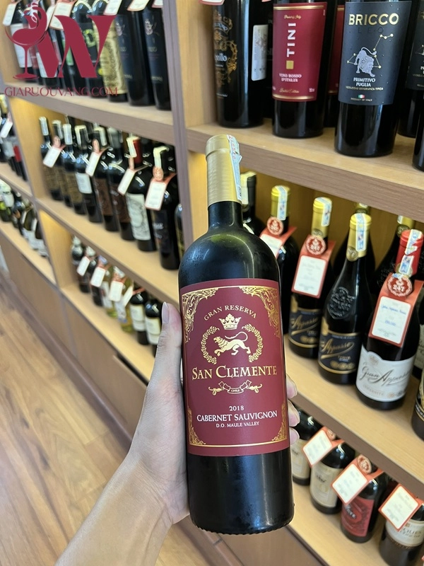 VANG CHILE SAN CLEMENTE GRAN RESERVA 14,5 ĐỘ
