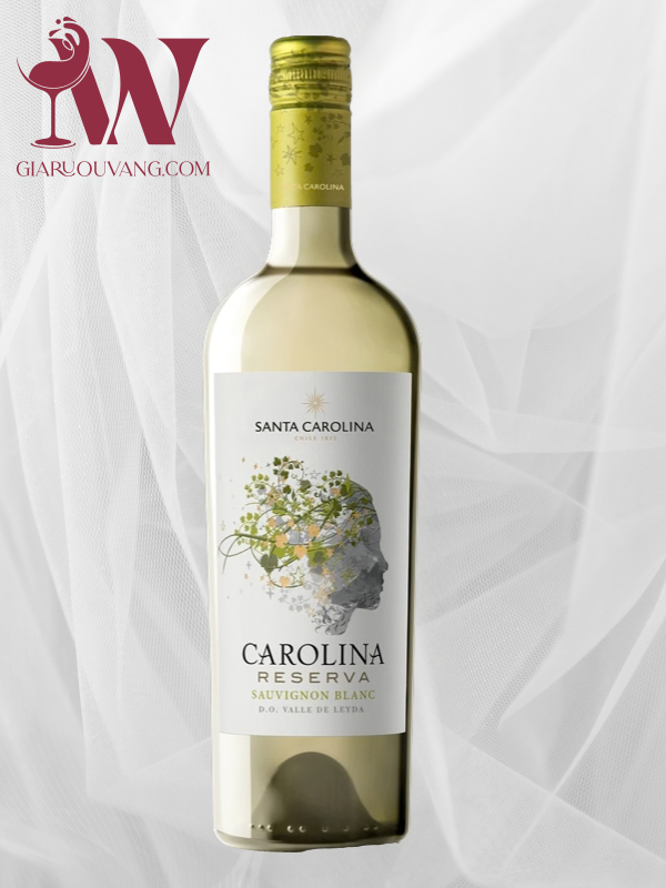 VANG CHILE SANTA CAROLINA RESERVA SAUVIGNON BLANC-GIẢM NGAY 10%
