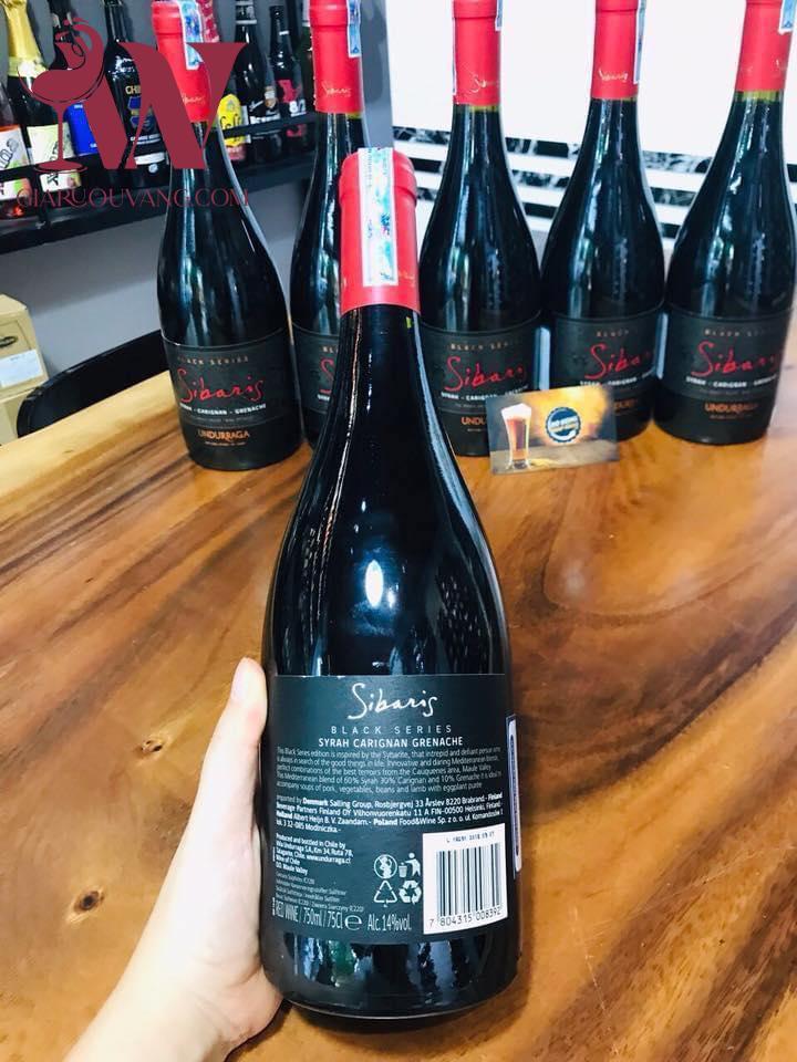VANG CHILE SIBARIS BLACK SERIES SYRAH CARIGNAN GRENACHE