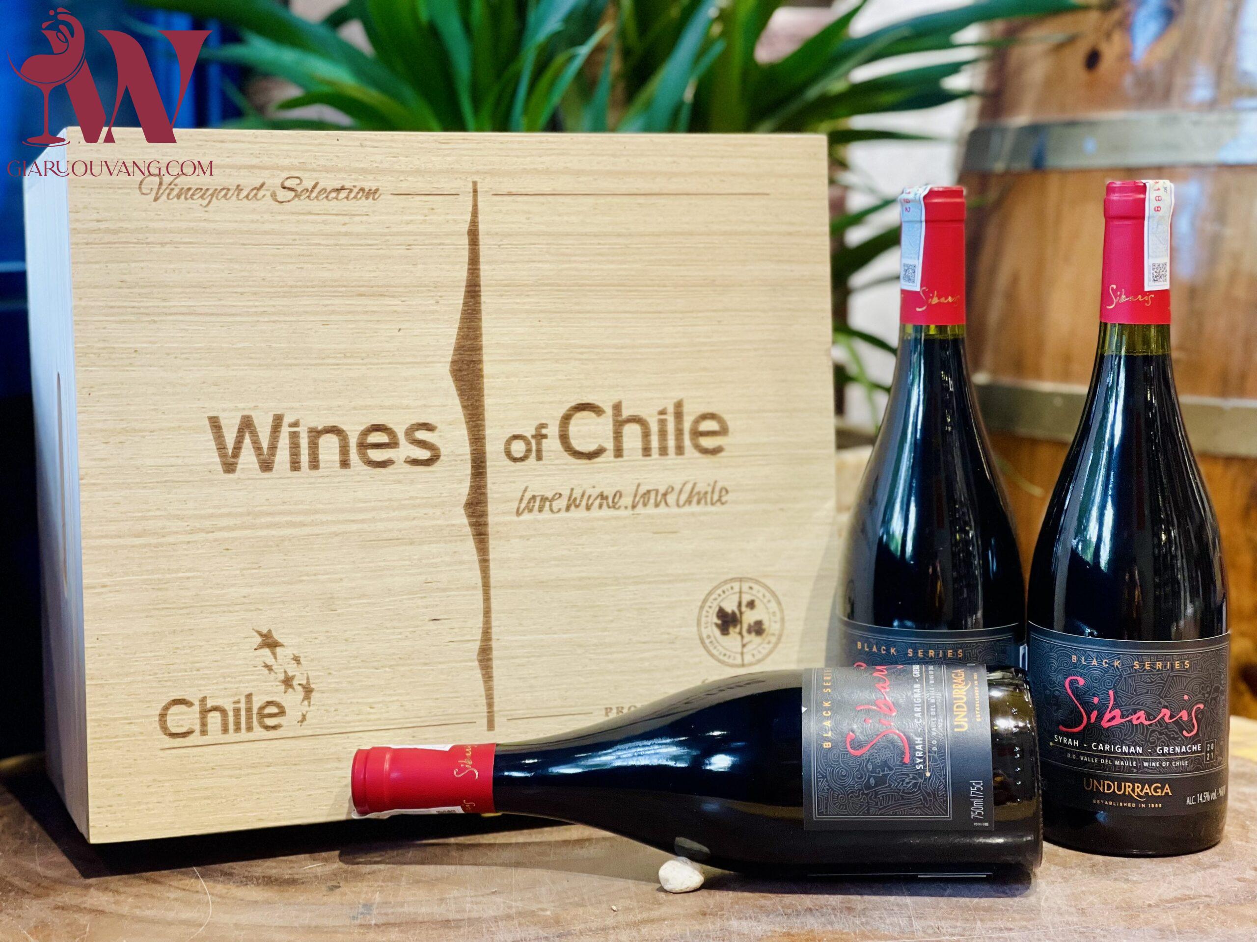 VANG CHILE SIBARIS BLACK SERIES SYRAH CARIGNAN GRENACHE