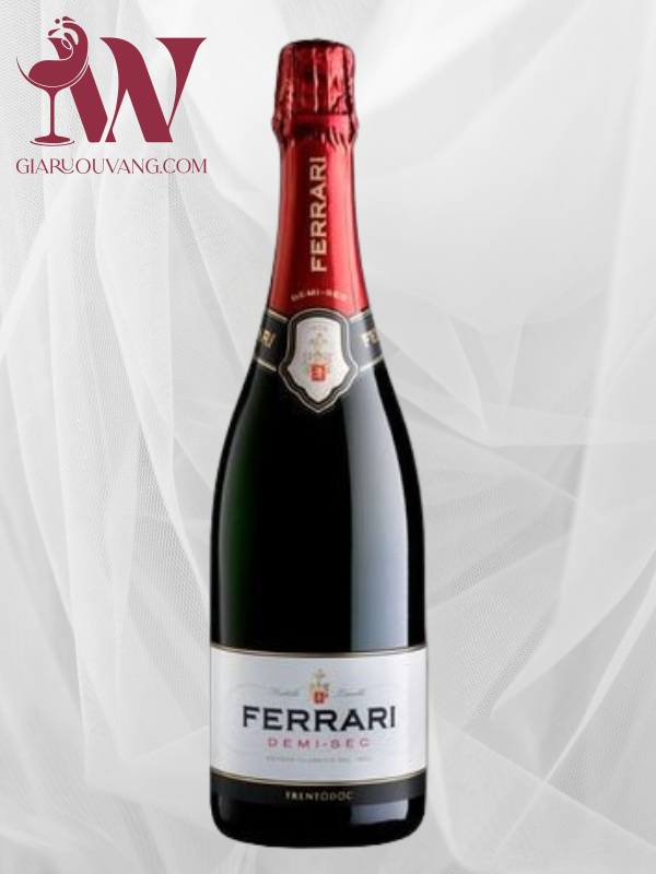 RƯỢU VANG SPARKLING FERRARI DEMI SEC TRENTODOC