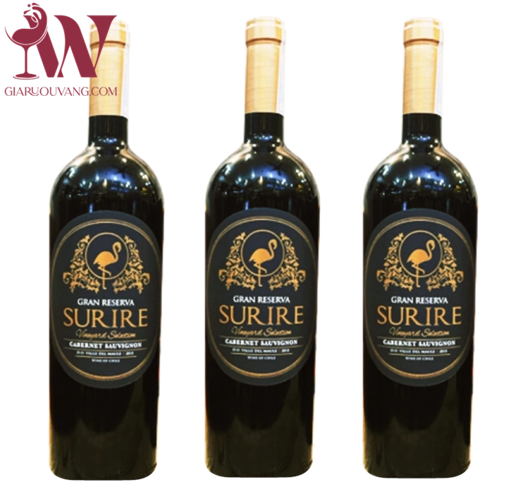 VANG CHILE SURIRE GRAN RESERVA CABERNET SAUVIGNON 14 ĐỘ