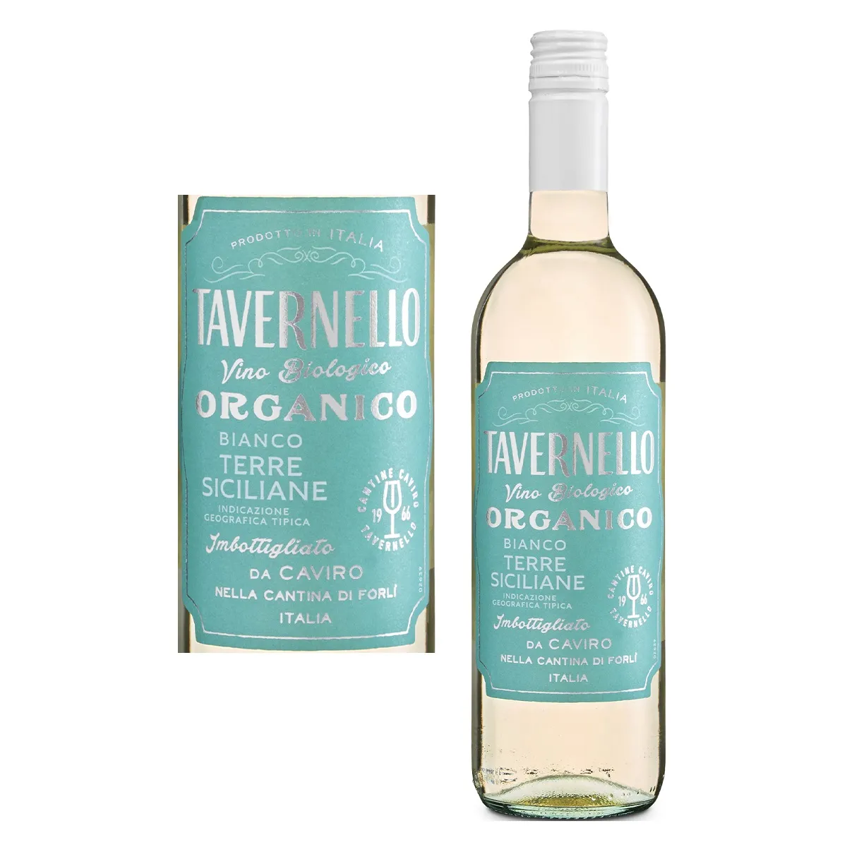 VANG Ý TAVERNELLO ORGANICO BIANCO TERRE SICILIANE