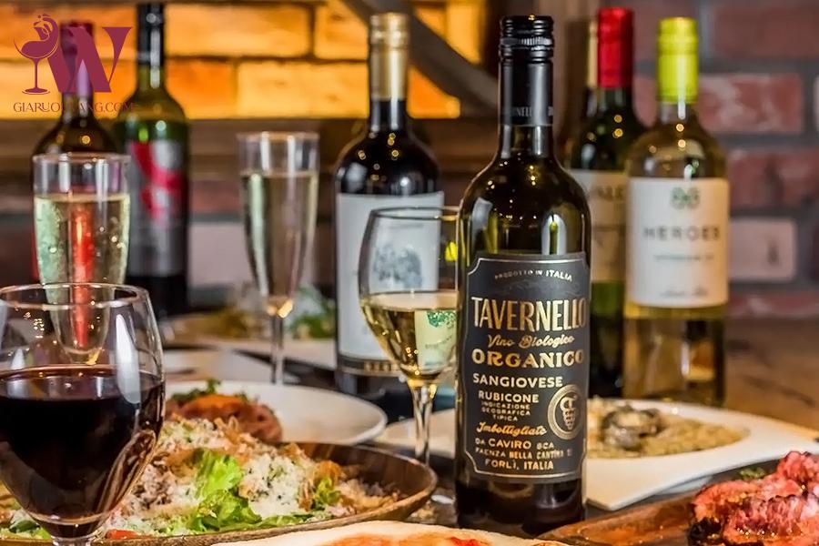 VANG Ý TAVERNELLO ORGANICO SANGIOVESE RUBICONE