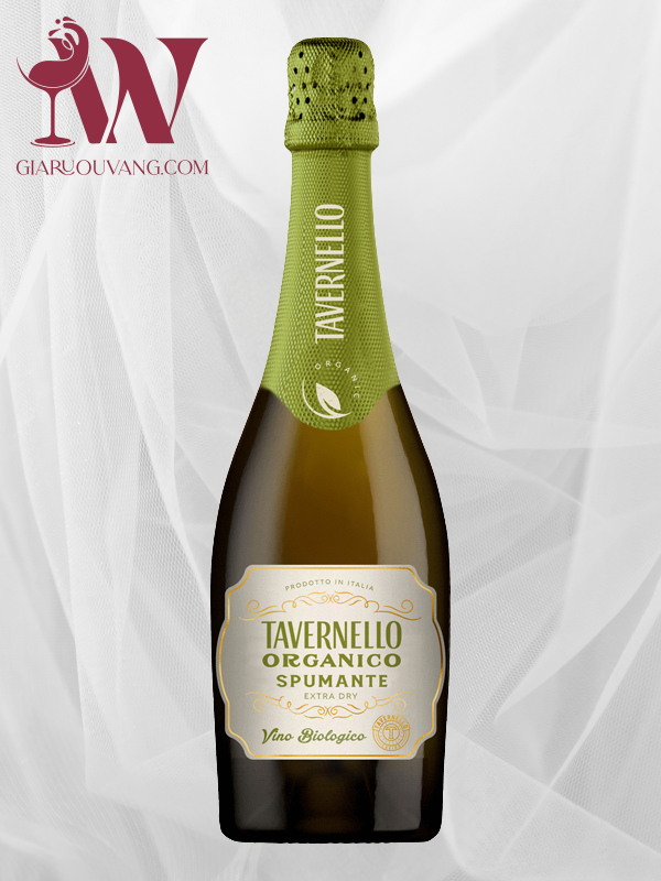 VANG Ý TAVERNELLO ORGANICO SPUMANTE EXTRA DRY