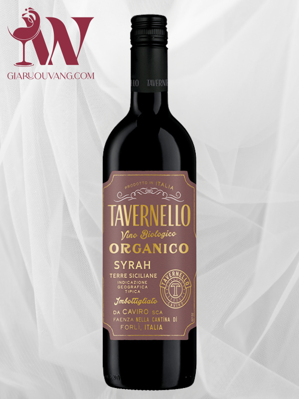 Tavernello Organico Syrah Terre Siciliane