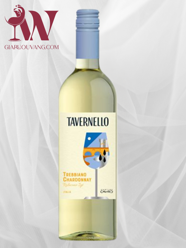 VANG Ý TAVERNELLO TREBBIANO CHARDONNAY RUBICONE