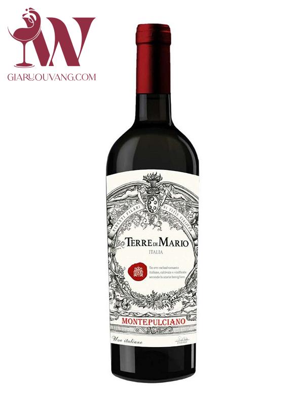 RƯỢU VANG Ý TERRE DI MARIO MONTEPULCIANO