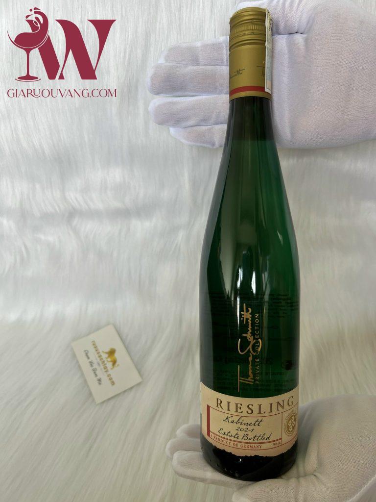 VANG TRẮNG THOMAS SCHMITT RIESLING KABINETT ESTATE 11,5 ĐỘ