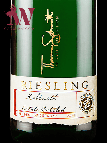 VANG TRẮNG THOMAS SCHMITT RIESLING KABINETT ESTATE 11,5 ĐỘ