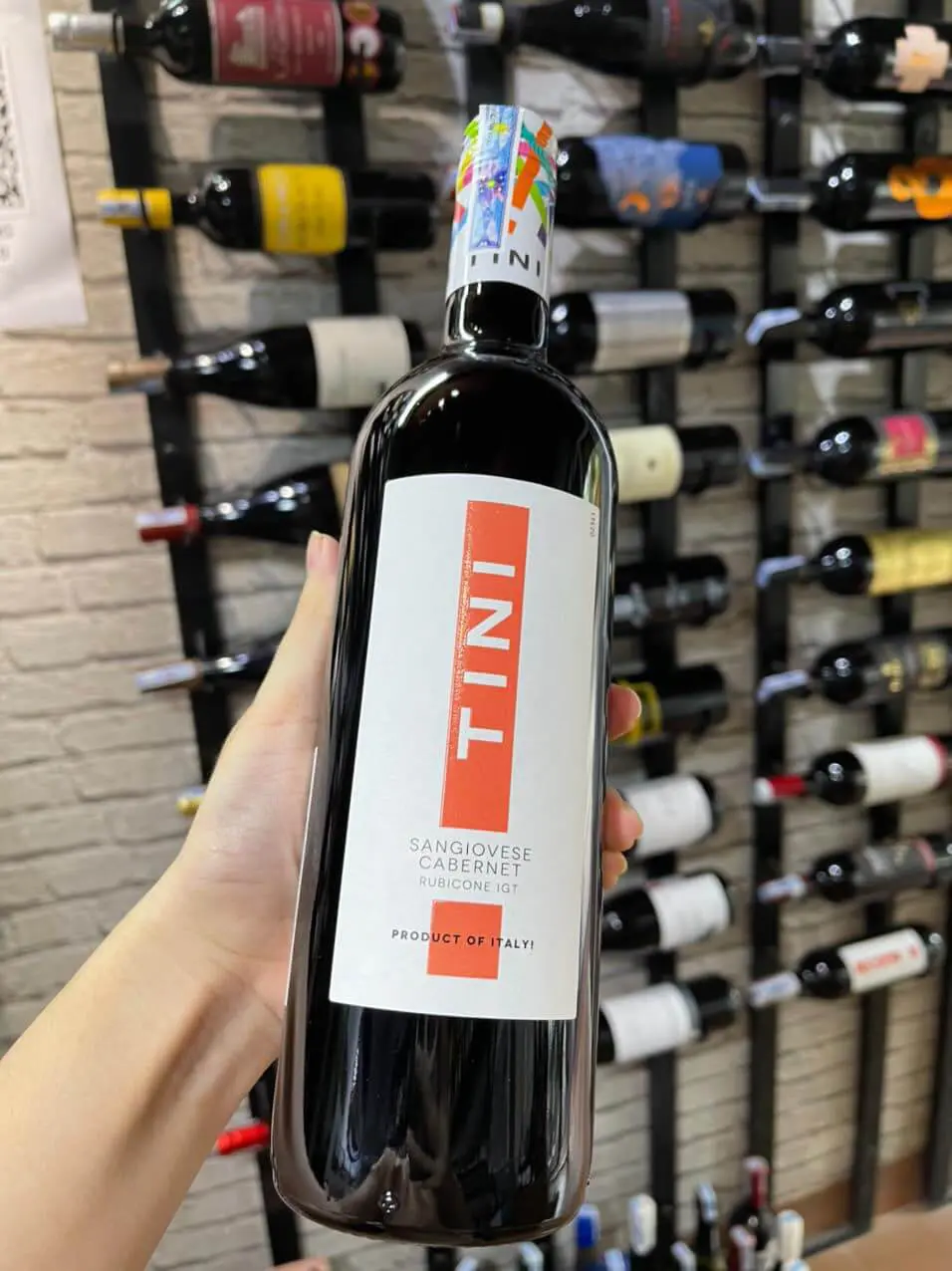 VANG Ý TINI SANGIOVESE CABERNET RUBICONE