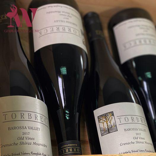 RƯỢU VANG TORBRECK OLD VINES GRENACHE SHIRAZ MOURVEDRE