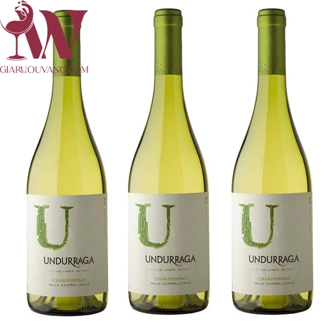 VANG TRẮNG UNDUR VARIETALS CHARDONNAY 12,5 ĐỘ