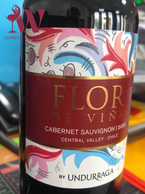 VANG CHILE UNDURRAGA FLOR DE VINA CABERNET SAUVIGNON