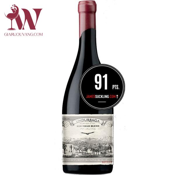 VANG CHILE UNDURRAGA RED FIELD BLEND 14 ĐỘ-RẺ