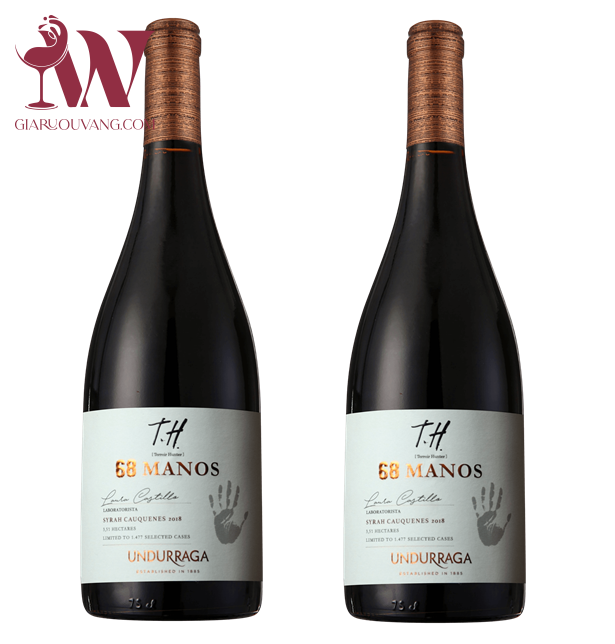 VANG CHILE UNDURRAGA TH 68 MANOS SYRAH CAUQUENES
