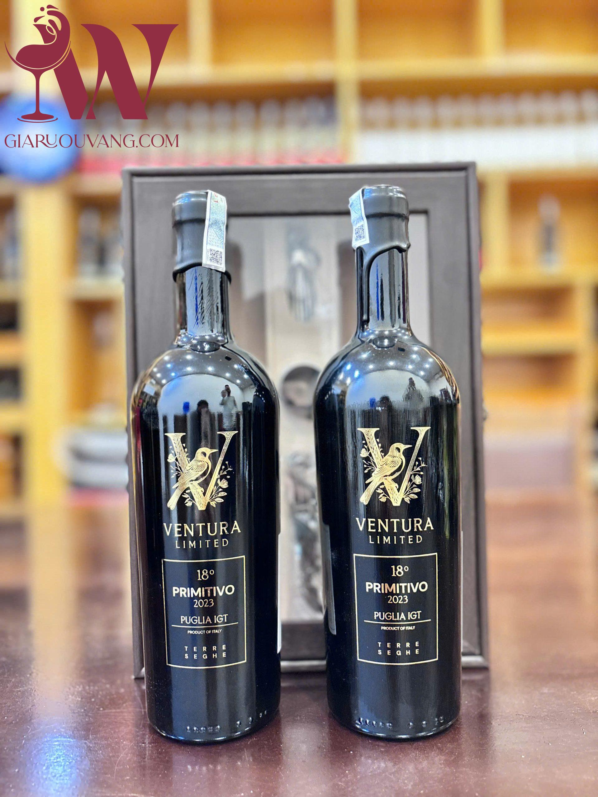 VANG Ý V VENTURA LIMITED 18 ĐỘ PRIMITIVO