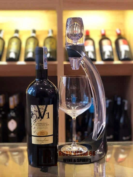 VANG Ý V1 PRIMITIVO DI MANDURIA 14,5 ĐỘ