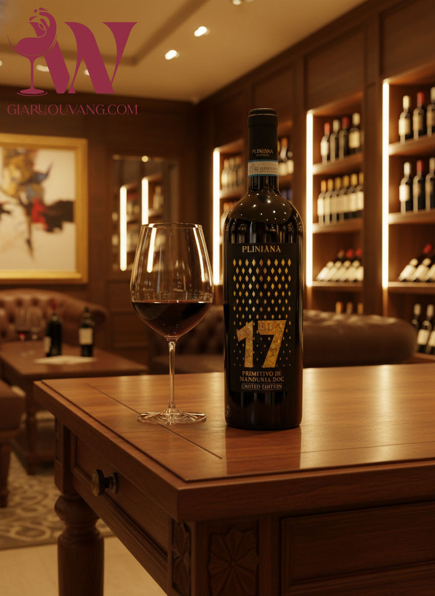 VANG Ý 17 PLINIANA PRIMITIVO DI MANDURIA 2