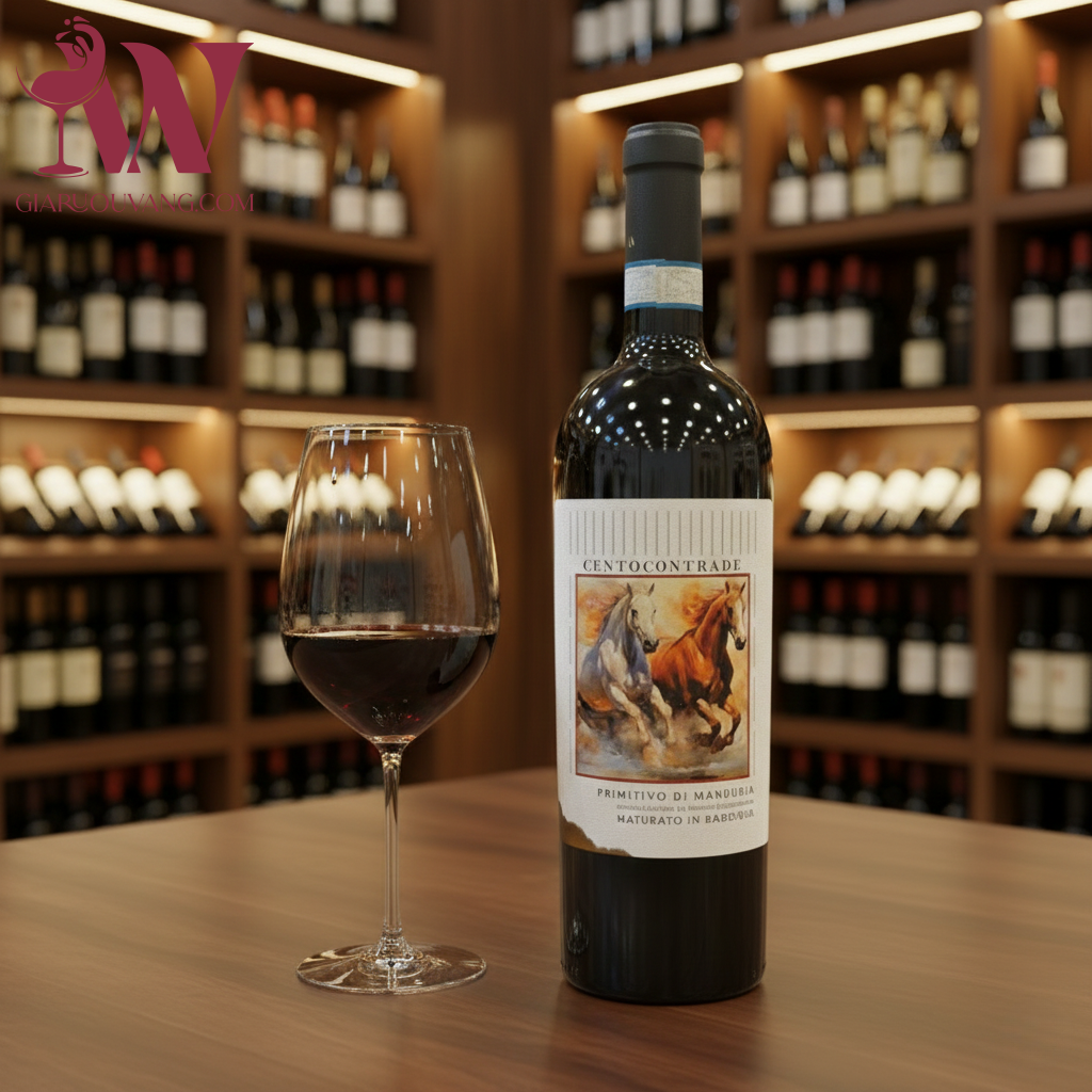 VANG Ý CENTOCONTRADE PRIMITIVO DI MANDURIA