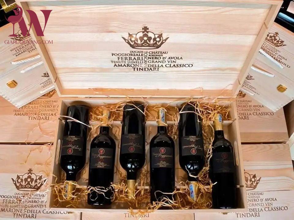 VANG Ý DUCA DI POGGIOREALE MERLOT