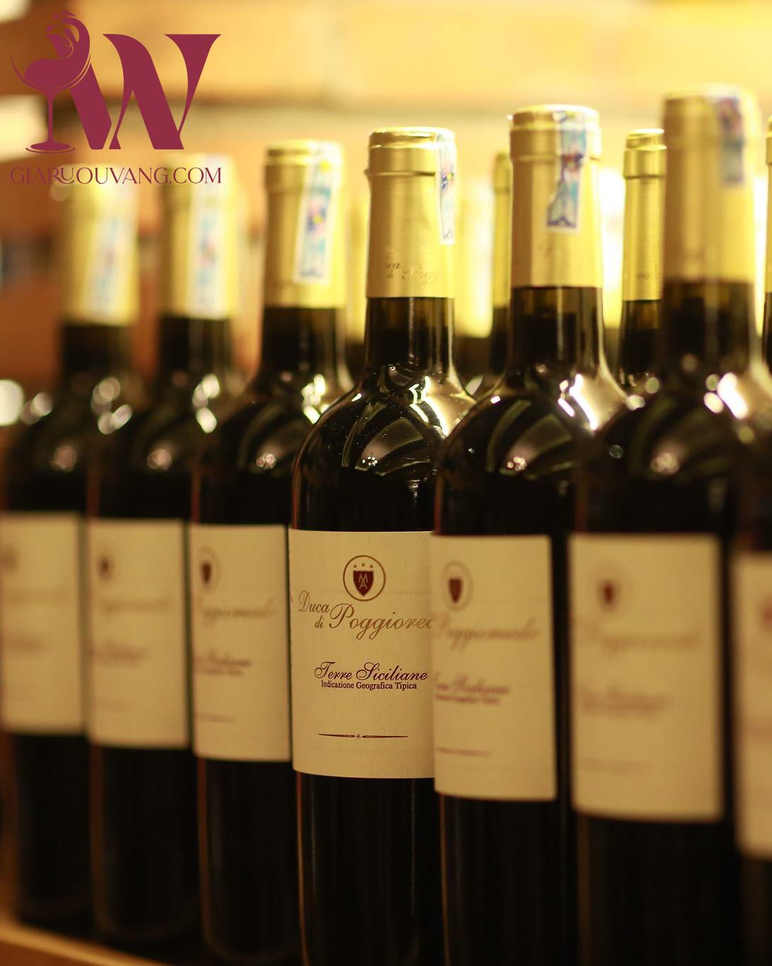 VANG Ý DUCA DI POGGIOREALE ROSSO MALPELO 