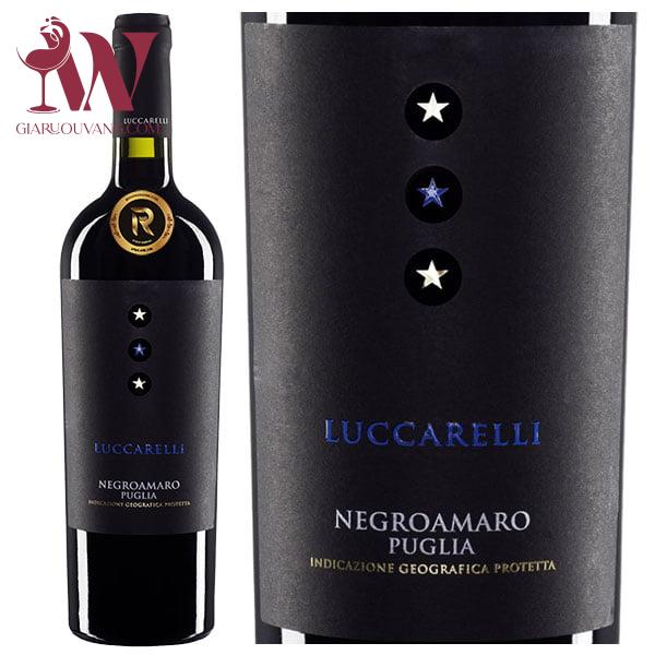 VANG Ý LUCCARELLI NEGROAMARO