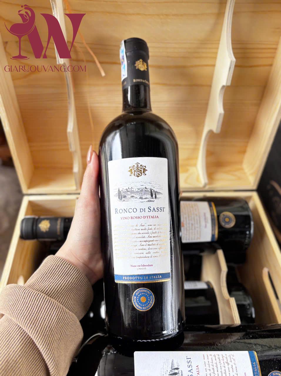 VANG Ý RONCO DI SASSI 98 ĐIỂM