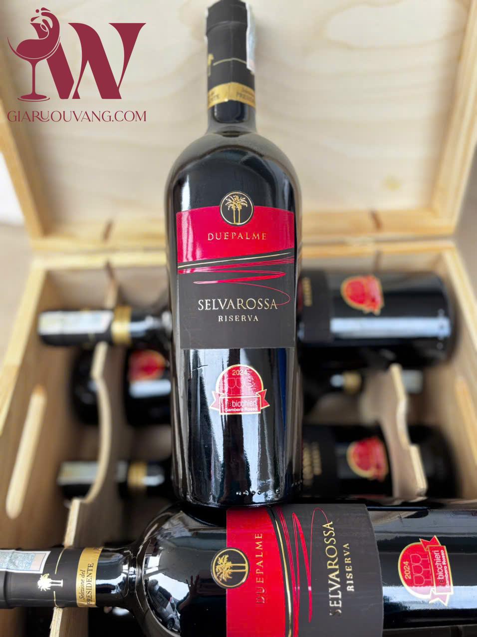 VANG Ý SELVAROSSA RISERVA DUE PALME
