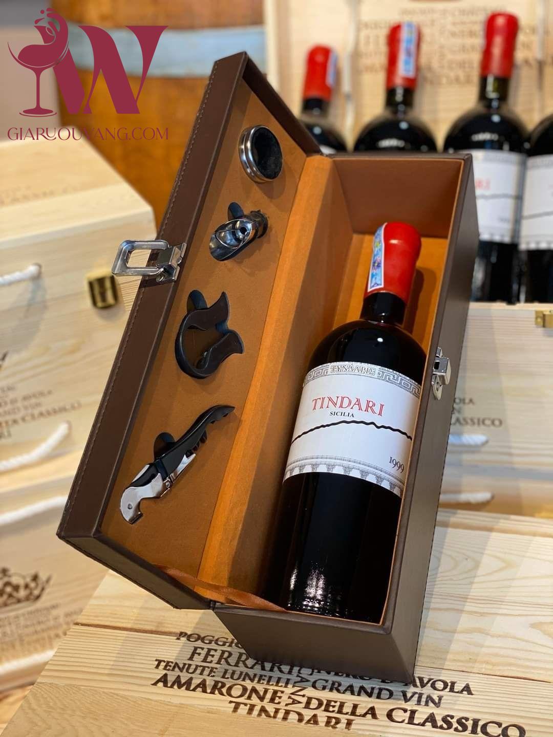 RƯỢU VANG Ý TINDARI SICILIA 1999