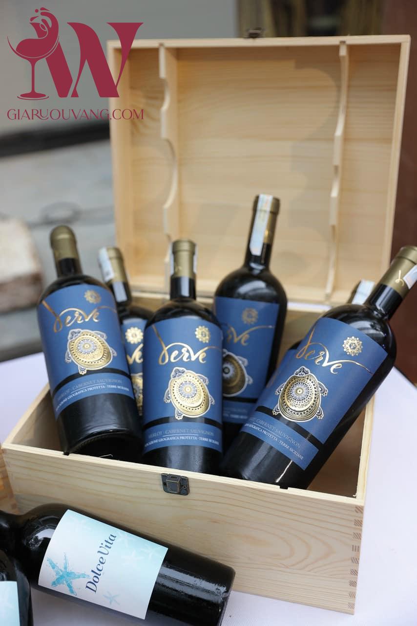 VANG Ý VERVE MERLOT CABERNET SAUVIGNON