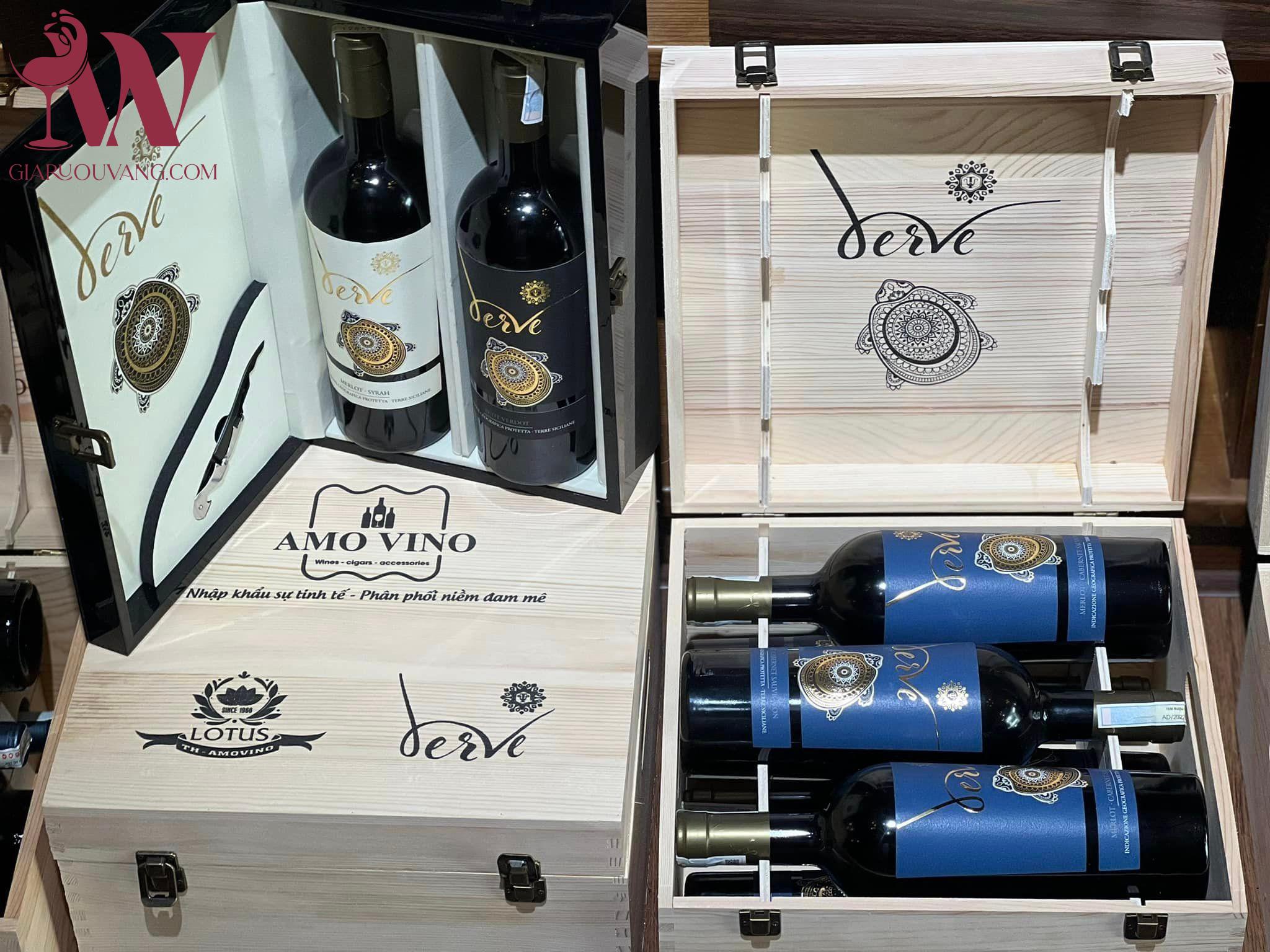 VANG Ý VERVE MERLOT CABERNET SAUVIGNON